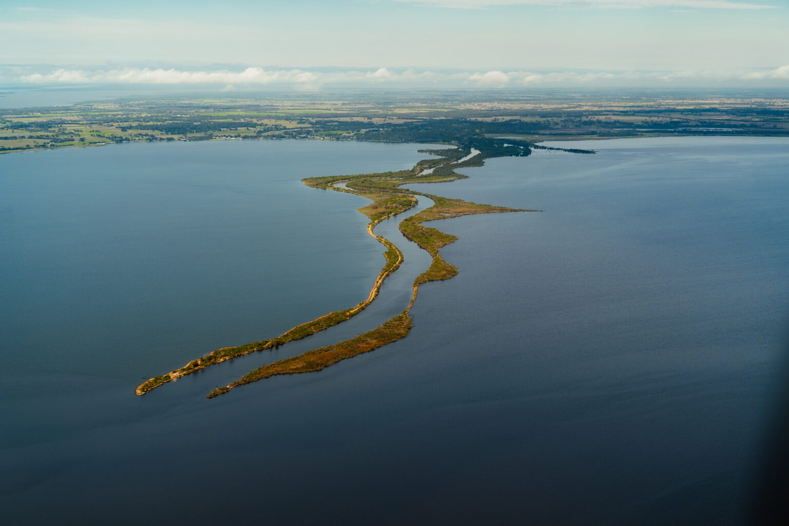 Lakes Entrance Helicopters - Mitchell River Silt Jetties