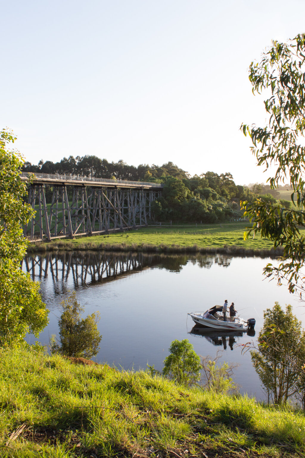 Nicholson River fishing boat