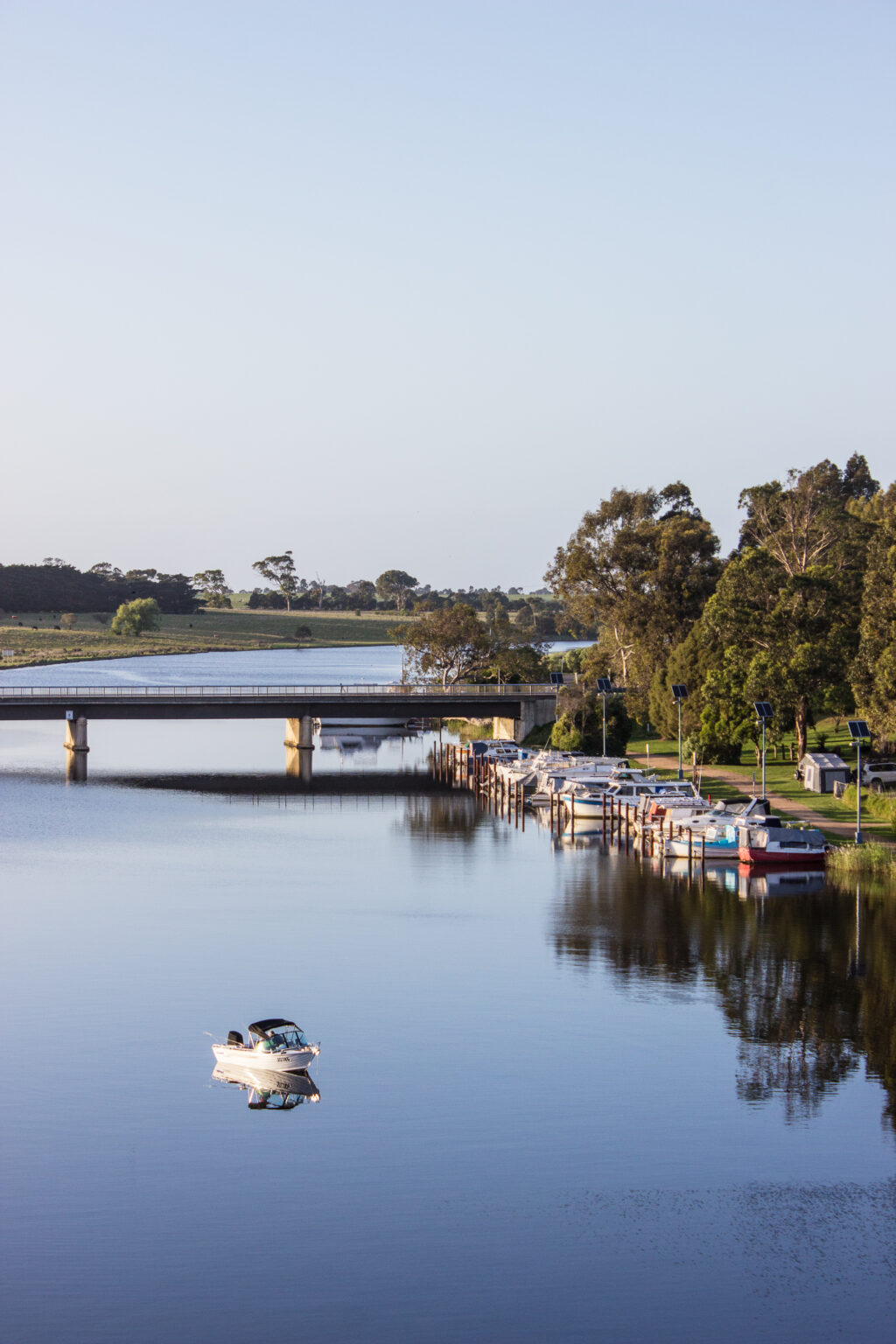 Nicholson River fishing boat