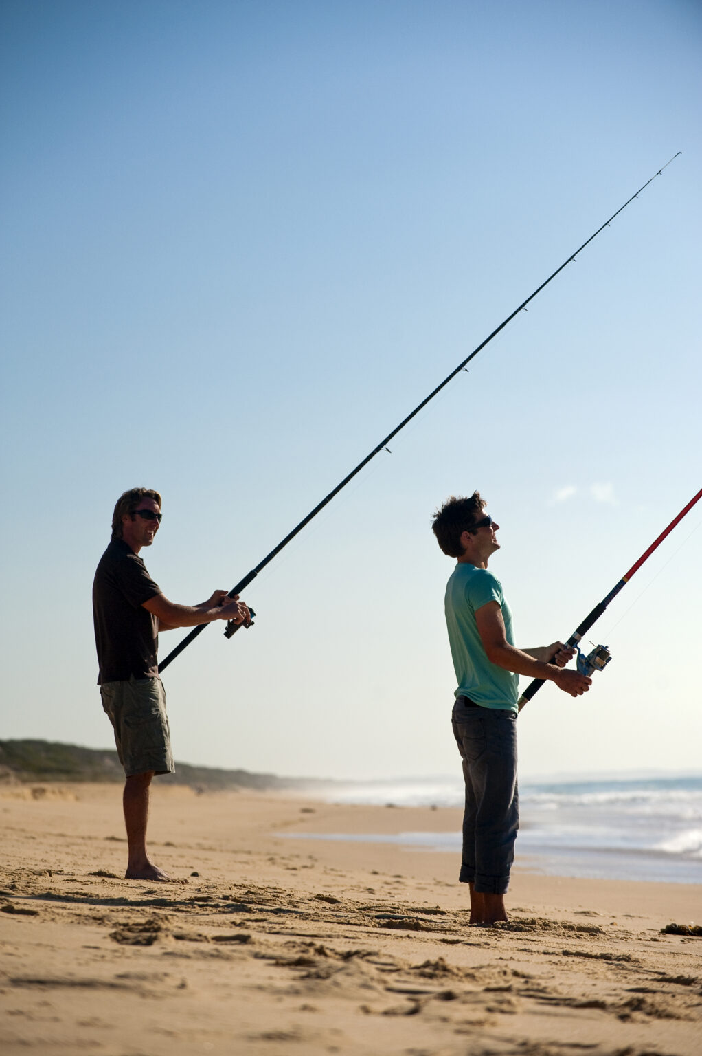 Surf Fishing on the Ninety Mile Beach