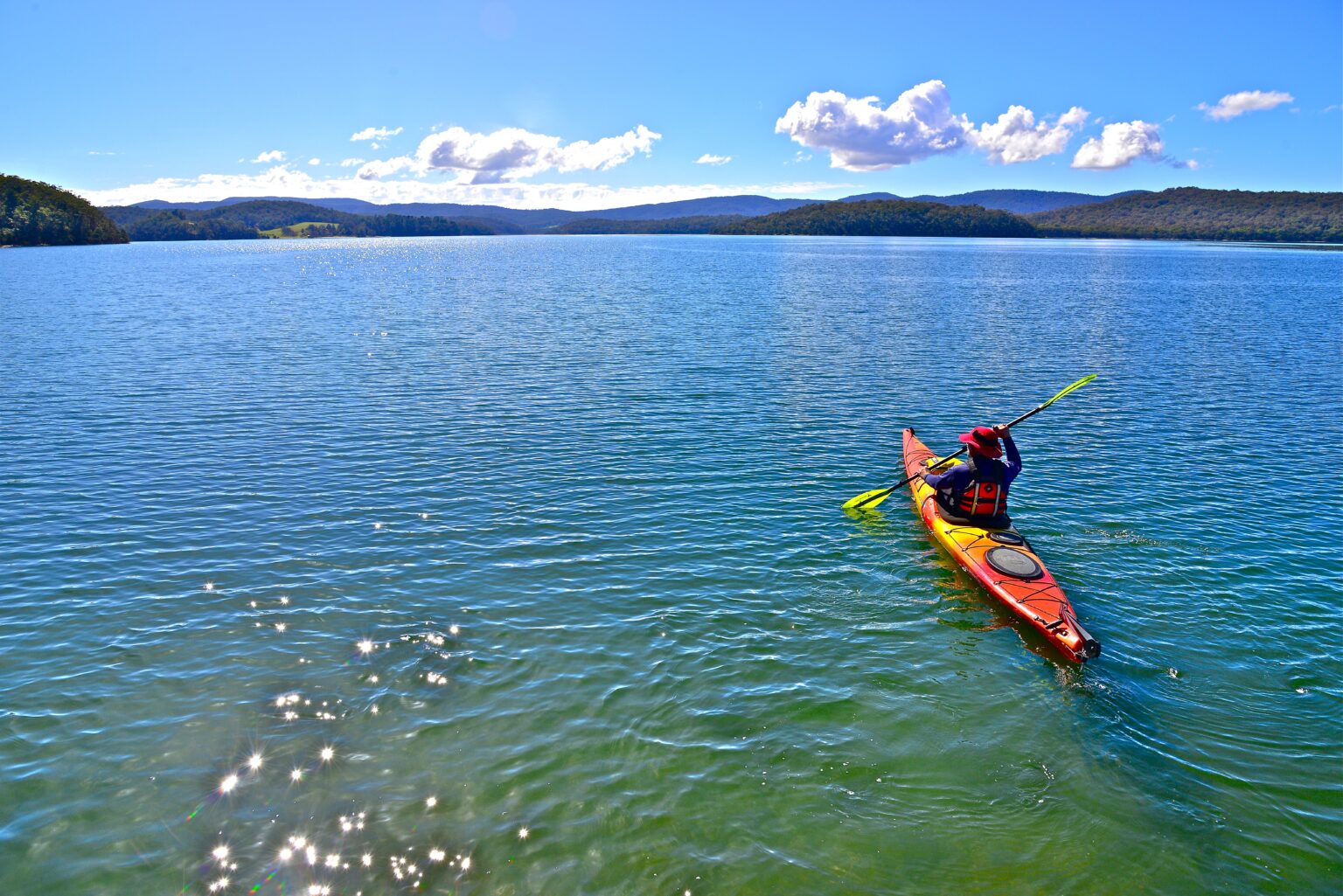 Top Lake Mallacoota kayaking
