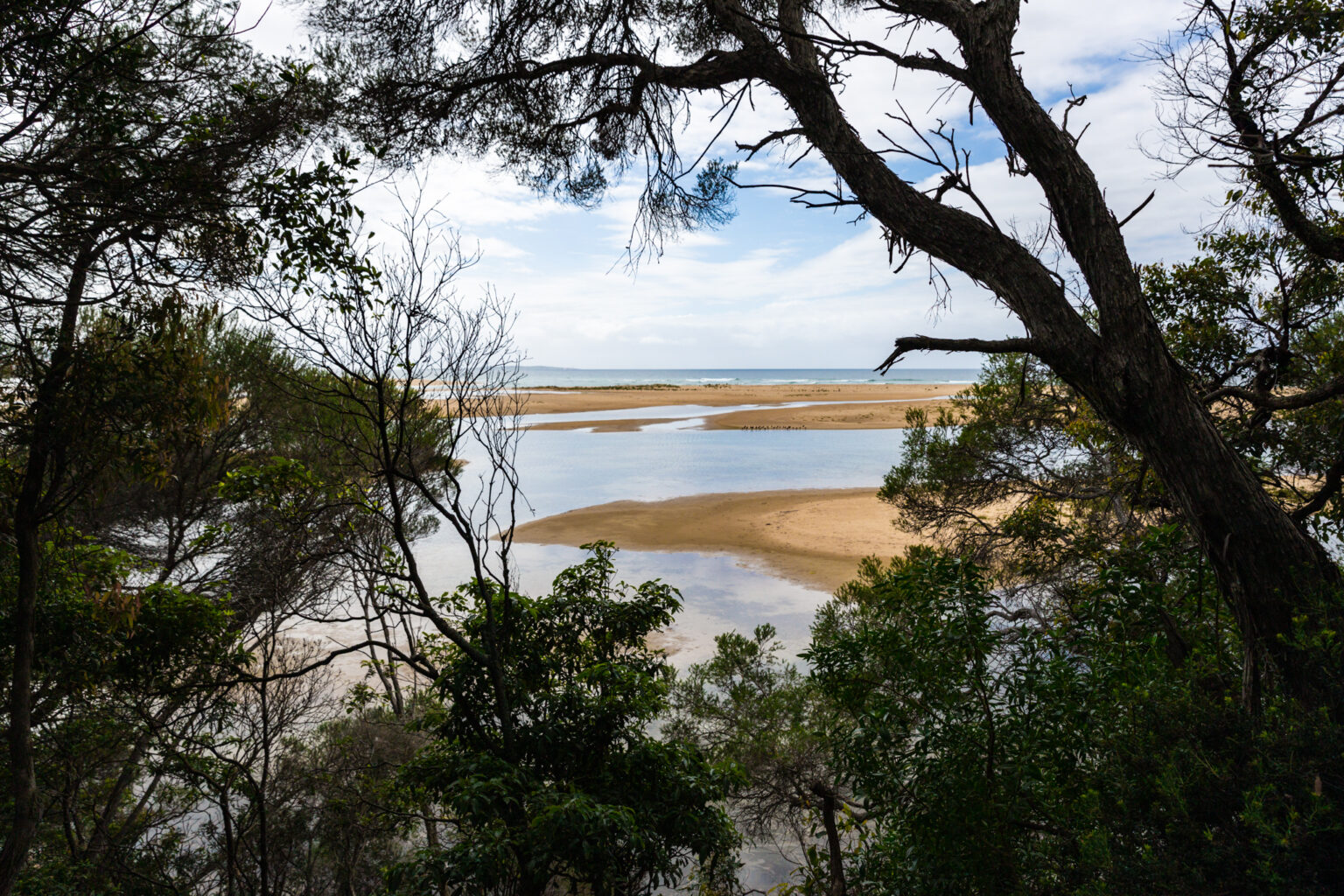 Mallacoota Foreshore Lake view 7219