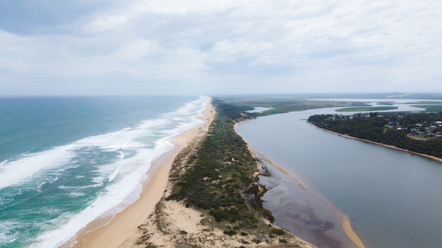 Marlo Coastal Reserve - Beach and Snowy River Estuary