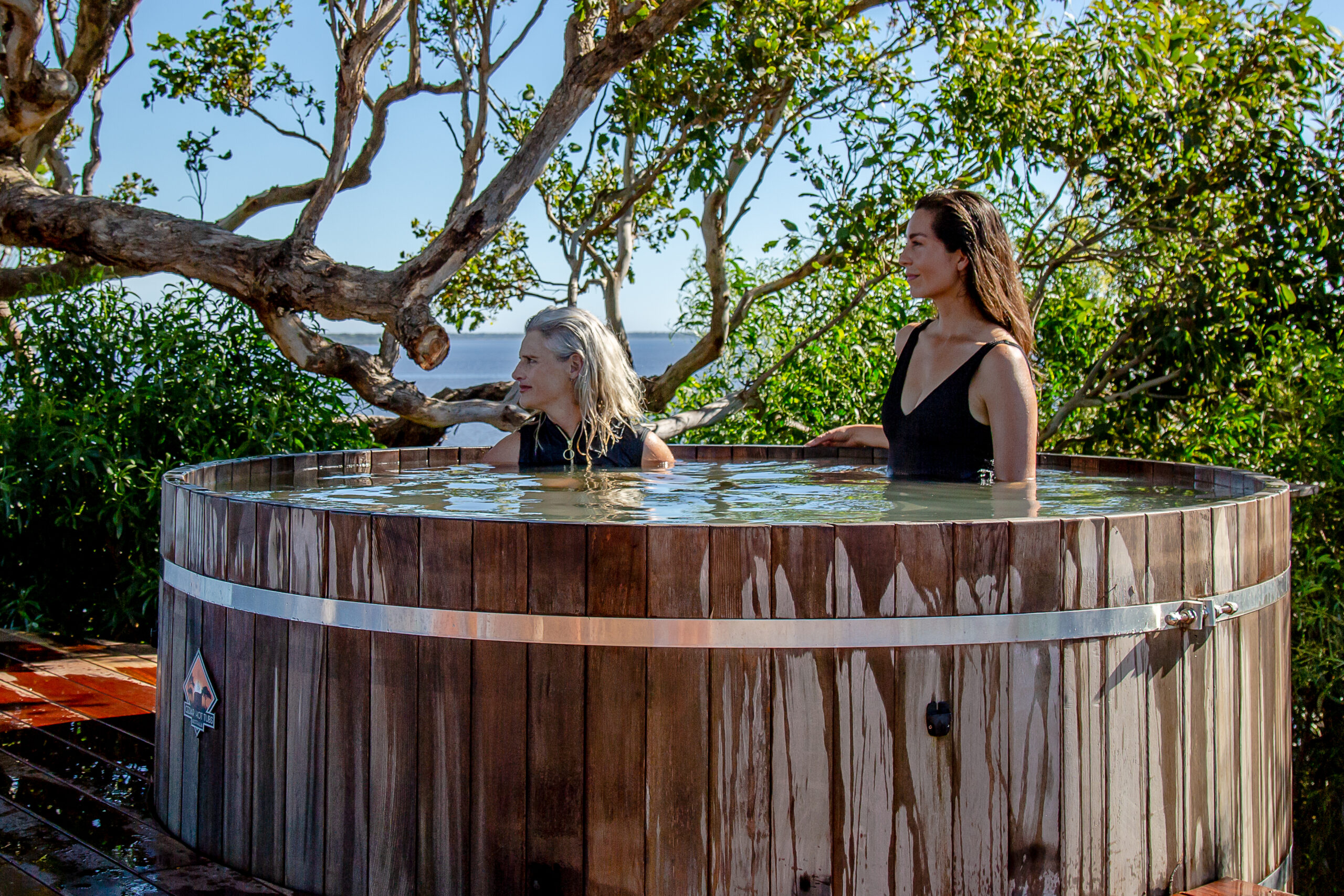 Metung Hot Springs geothermal bathing barrels