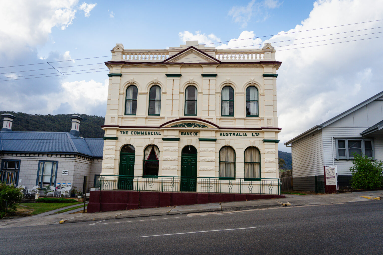 Omeo's historic Colonial Bank of Australasia