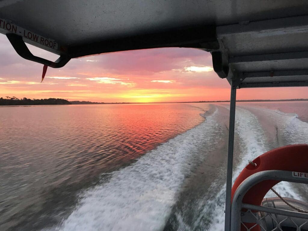 Sunset with Lakes Explorer Cruise