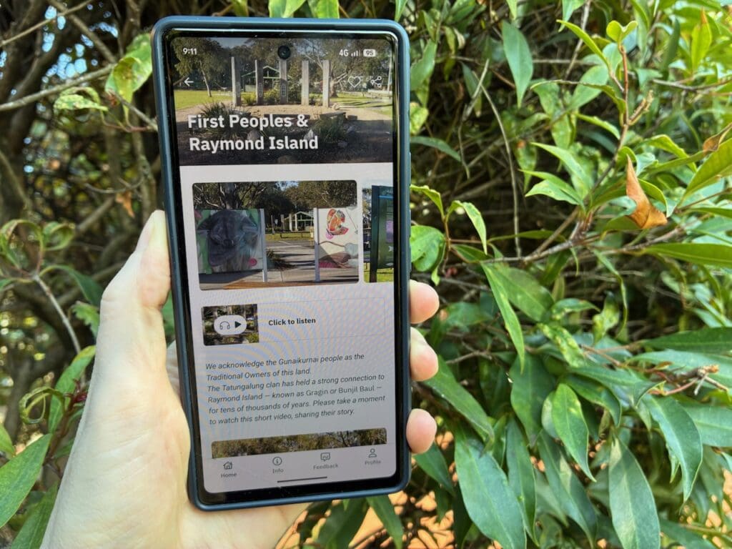 Raymond Island Discovery Trail App audio tour