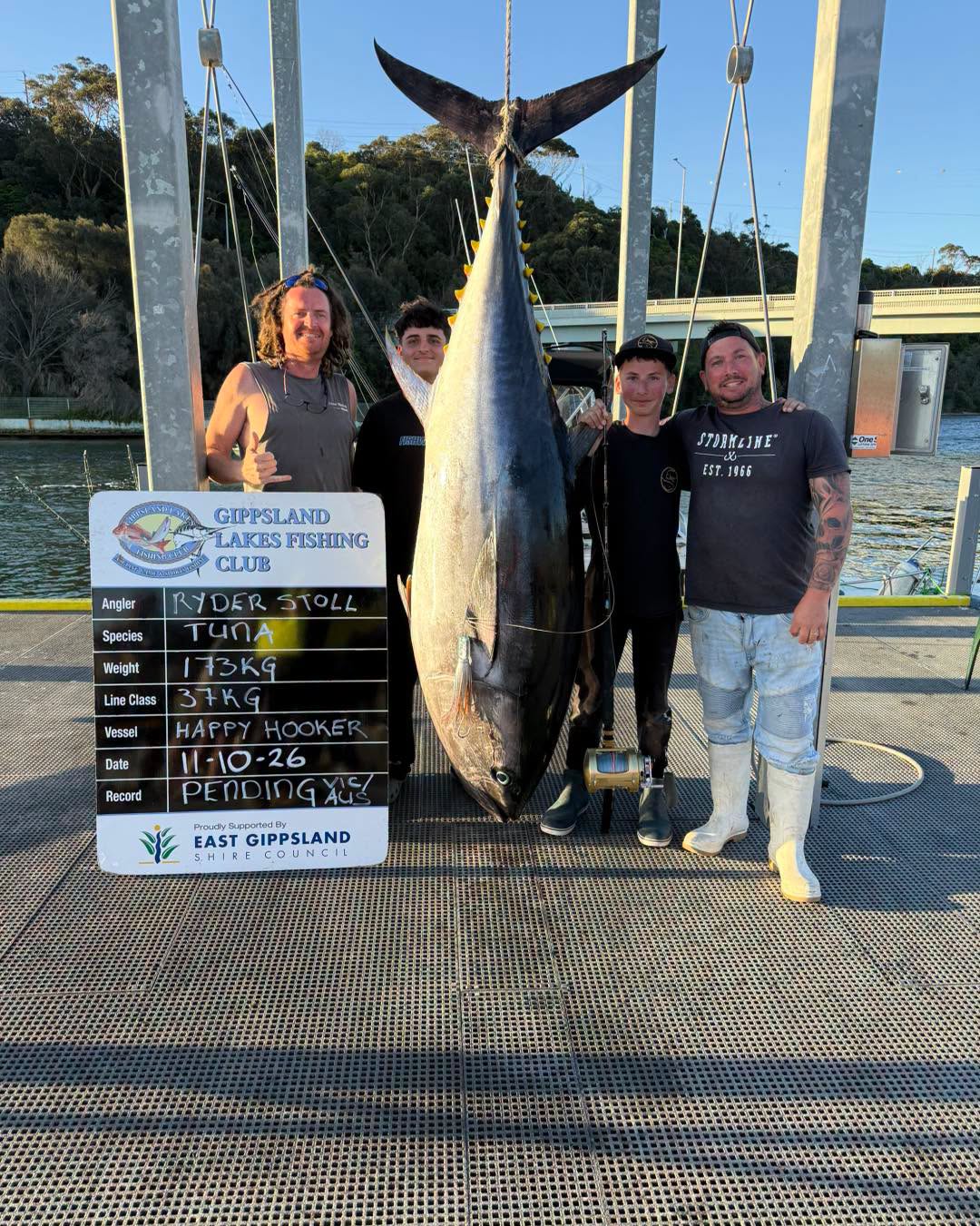 Ryder Stoll Tuna Lakes Entrance