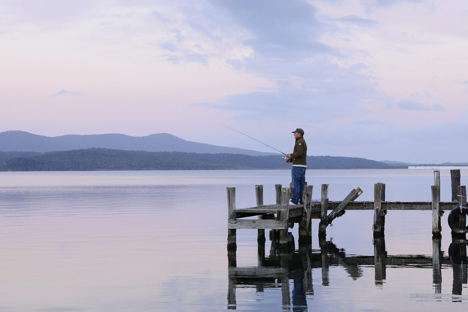 Fishing at Mallacoota